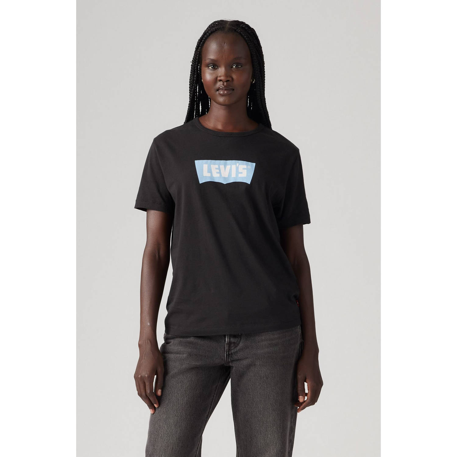 Levi's T-shirt zwart