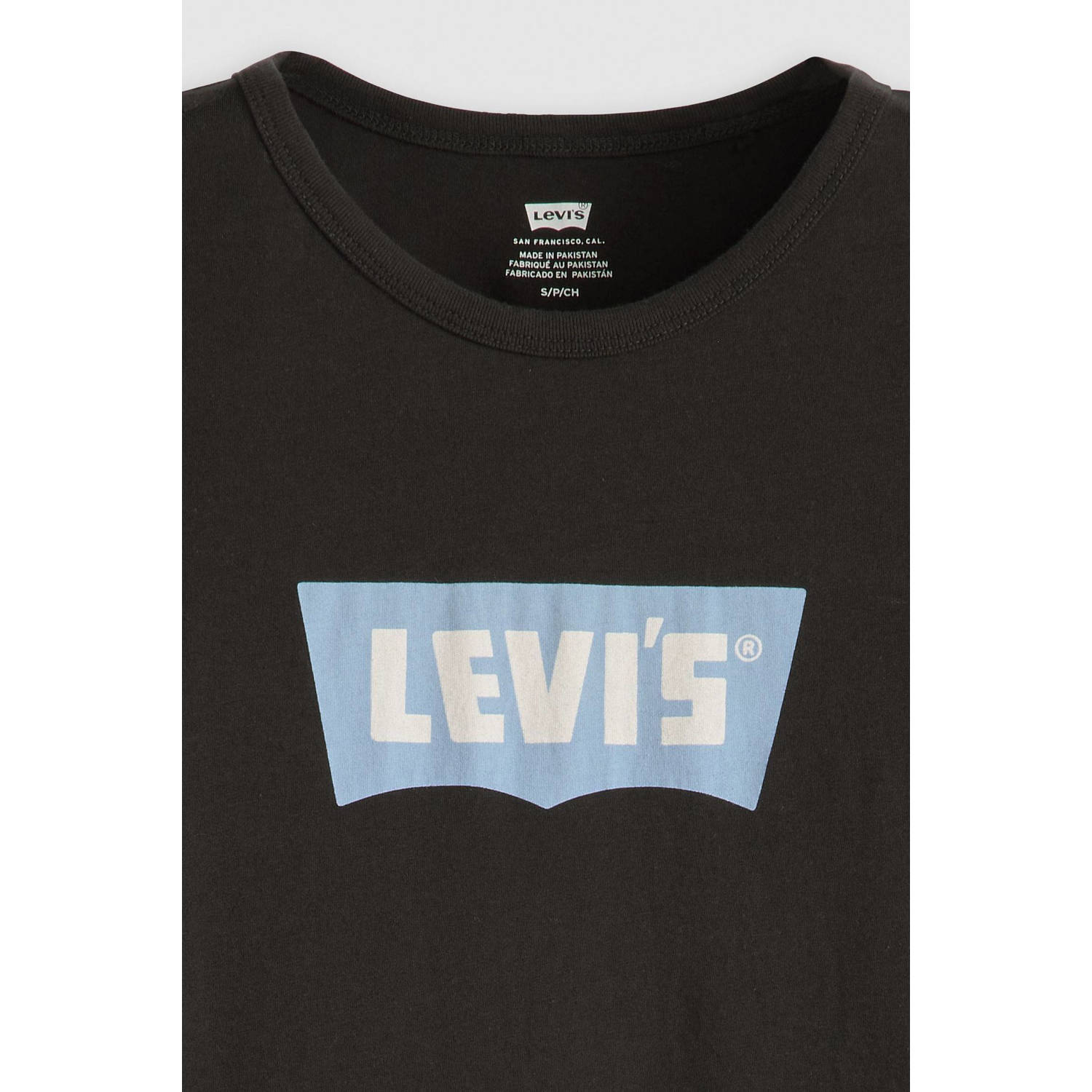 Levi's T-shirt zwart