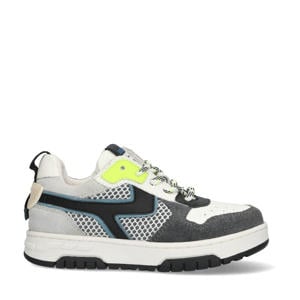 Cole Chicago leren sneakers antraciet