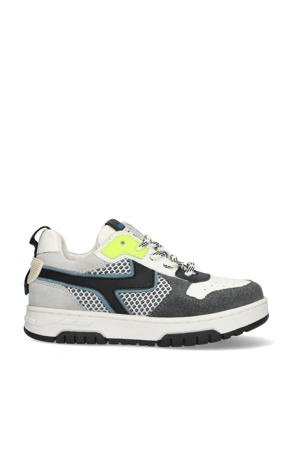 Cole Chicago leren sneakers antraciet