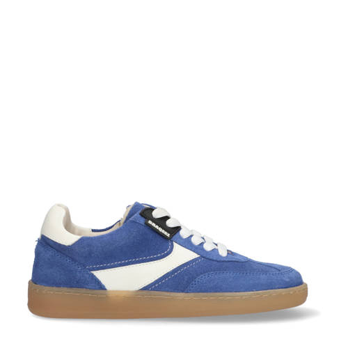 Braqeez suède sneakers blauw afbeelding