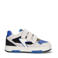 Braqeez leren sneakers blauw