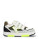 Braqeez leren sneakers grijs