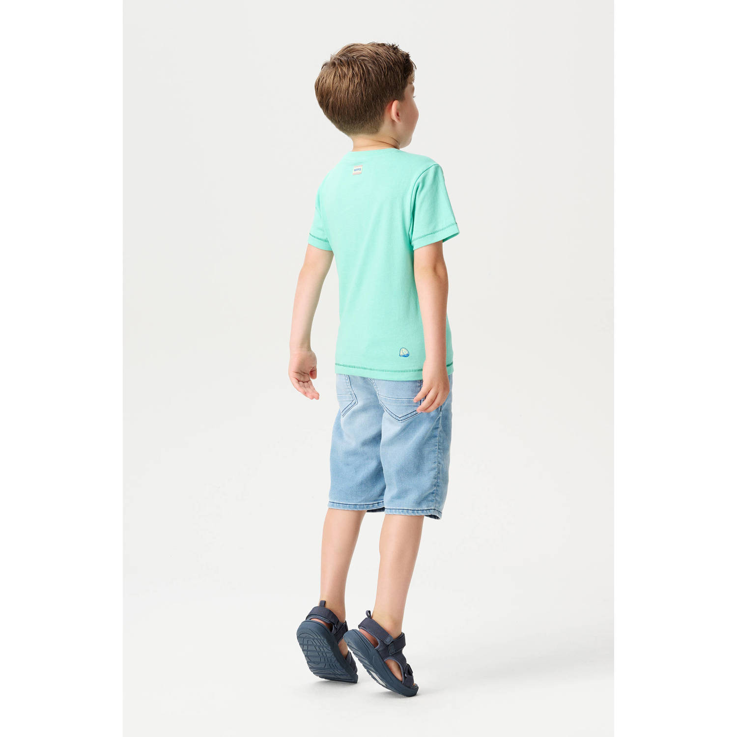 Noppies kids denim regular denim short medium blue denim