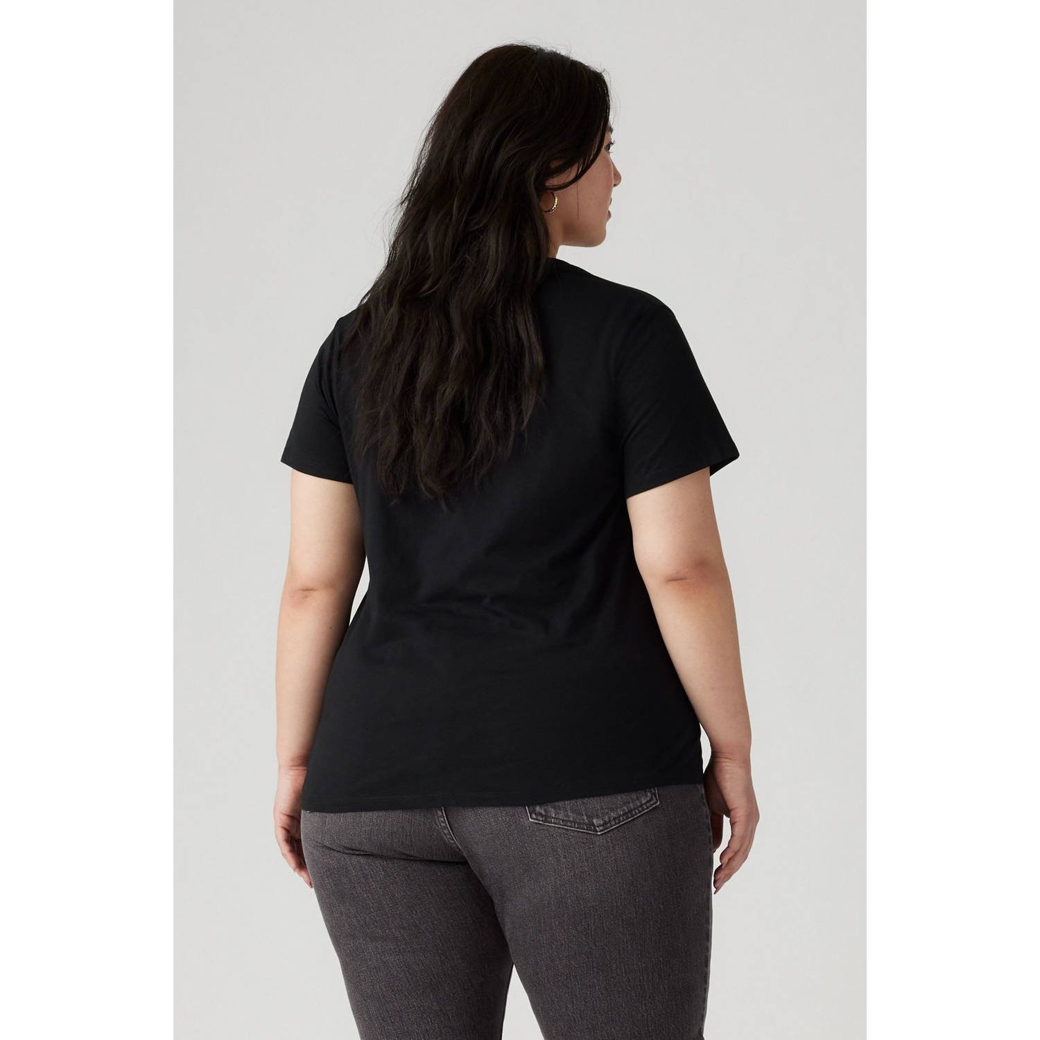 Levi's Plus T-shirt zwart