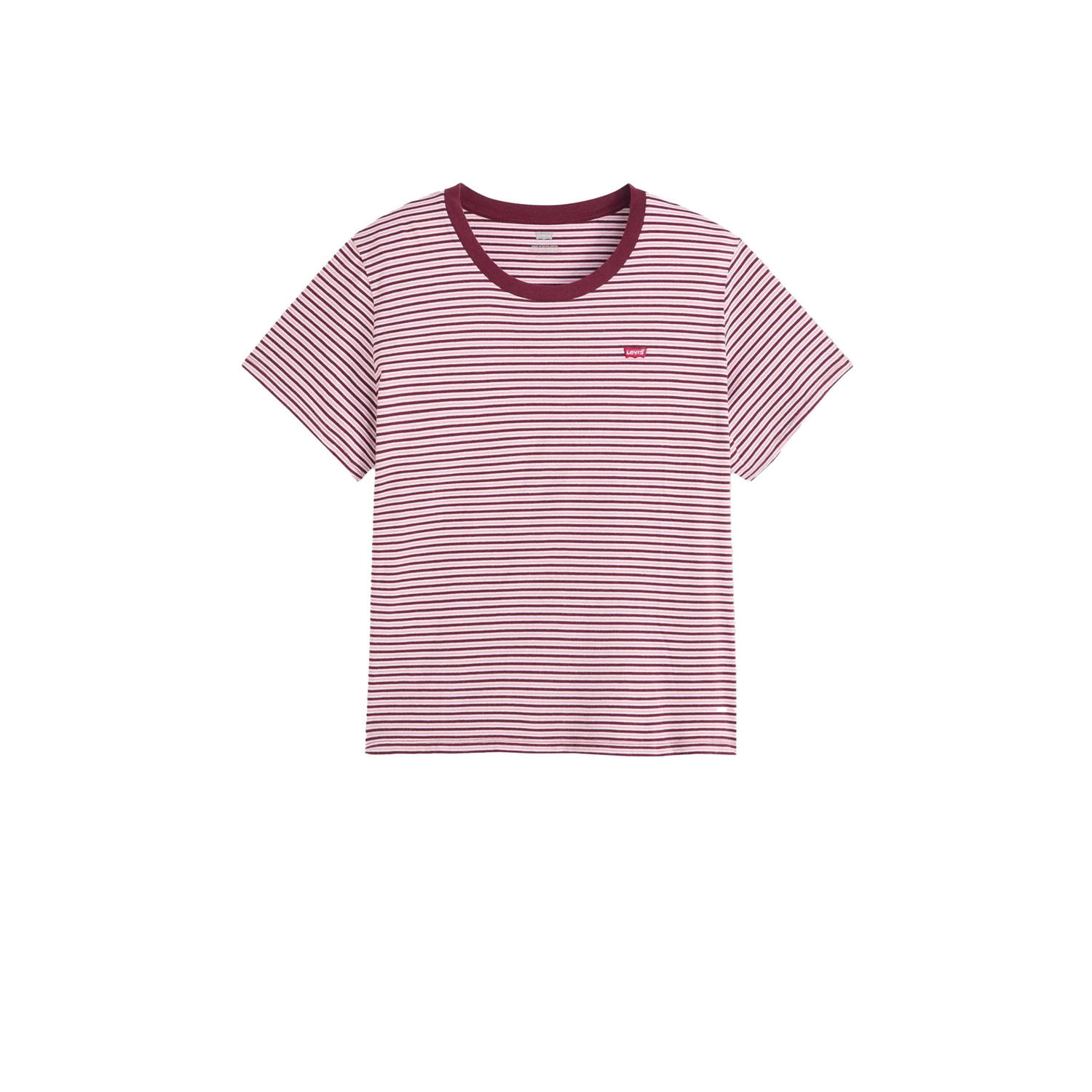 Levi's Plus Levi's Plus T-shirt PL THE PERFECT in streepdesign