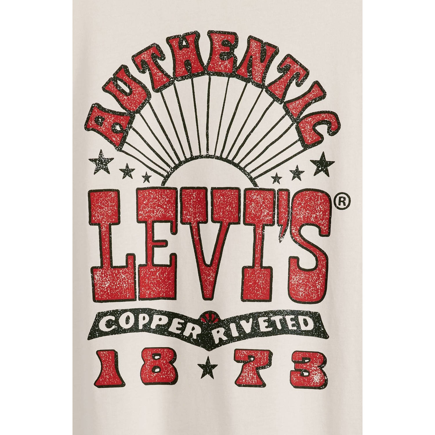 Levi's Plus T-shirt ecru