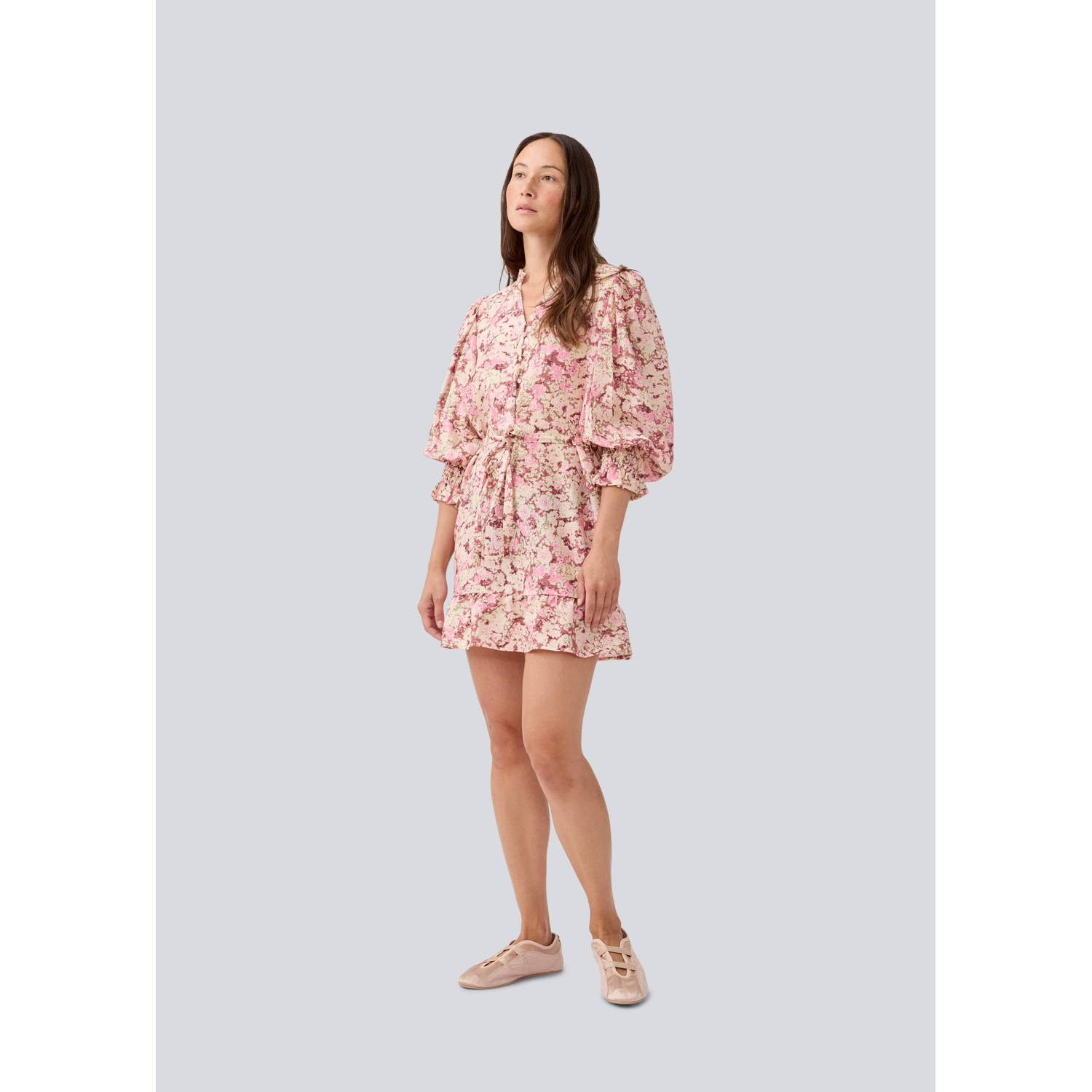 MODSTRÖM Modström Dames Jurken Meilamd Print Ls Dress Multi