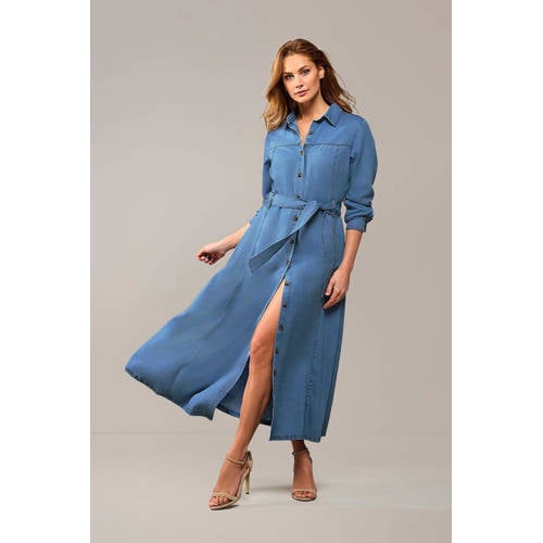Mart Visser spijkerjurk medium blue denim afbeelding