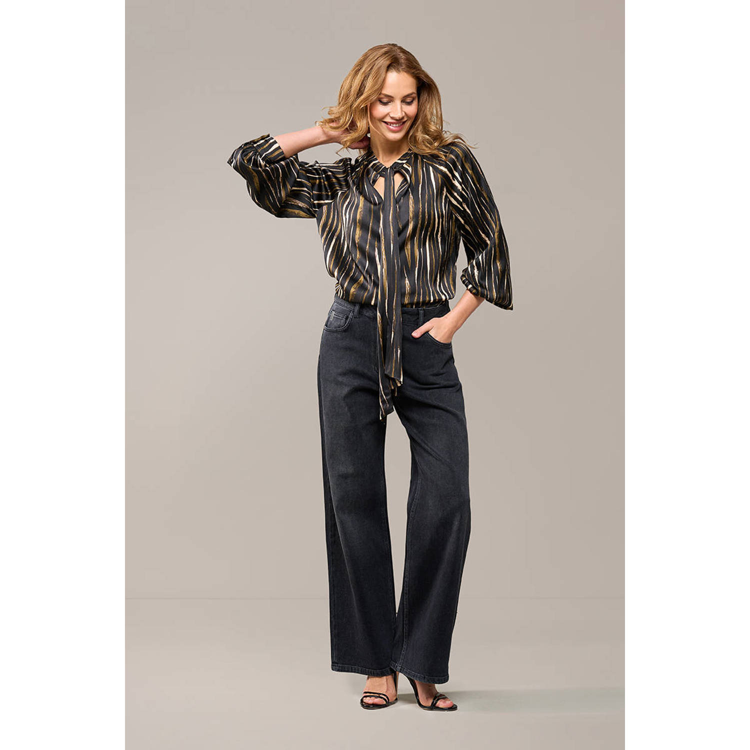 Mart Visser blouse zwart