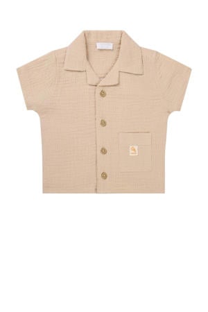 overhemd beige