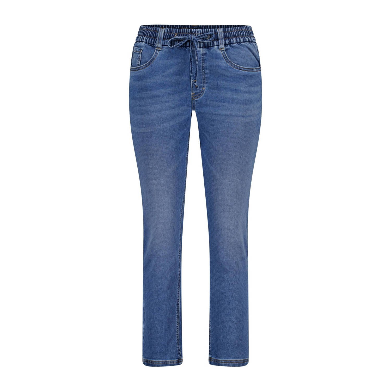 MS Mode regular waist medium blue denim