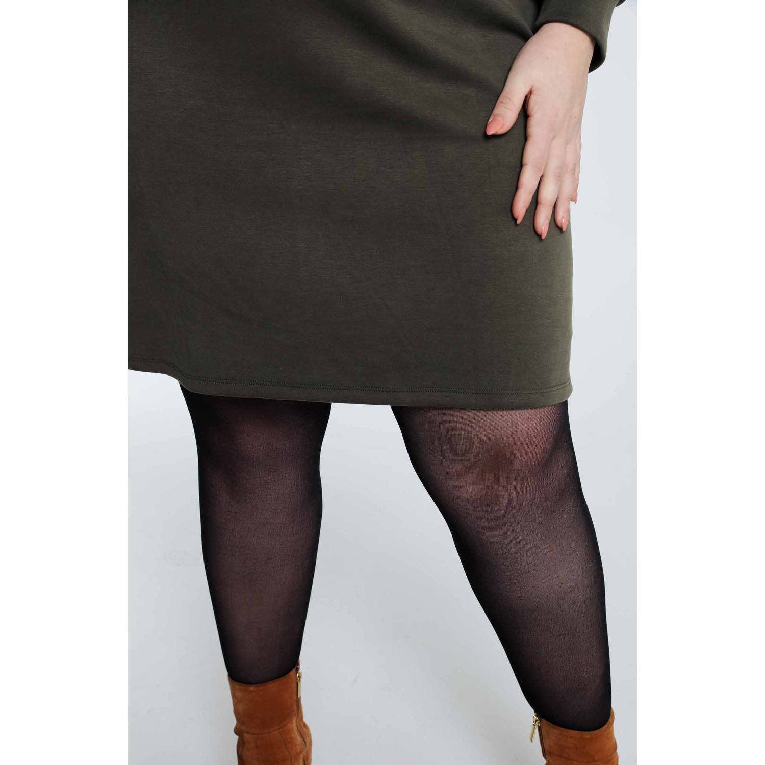 Paprika sweatjurk kaki