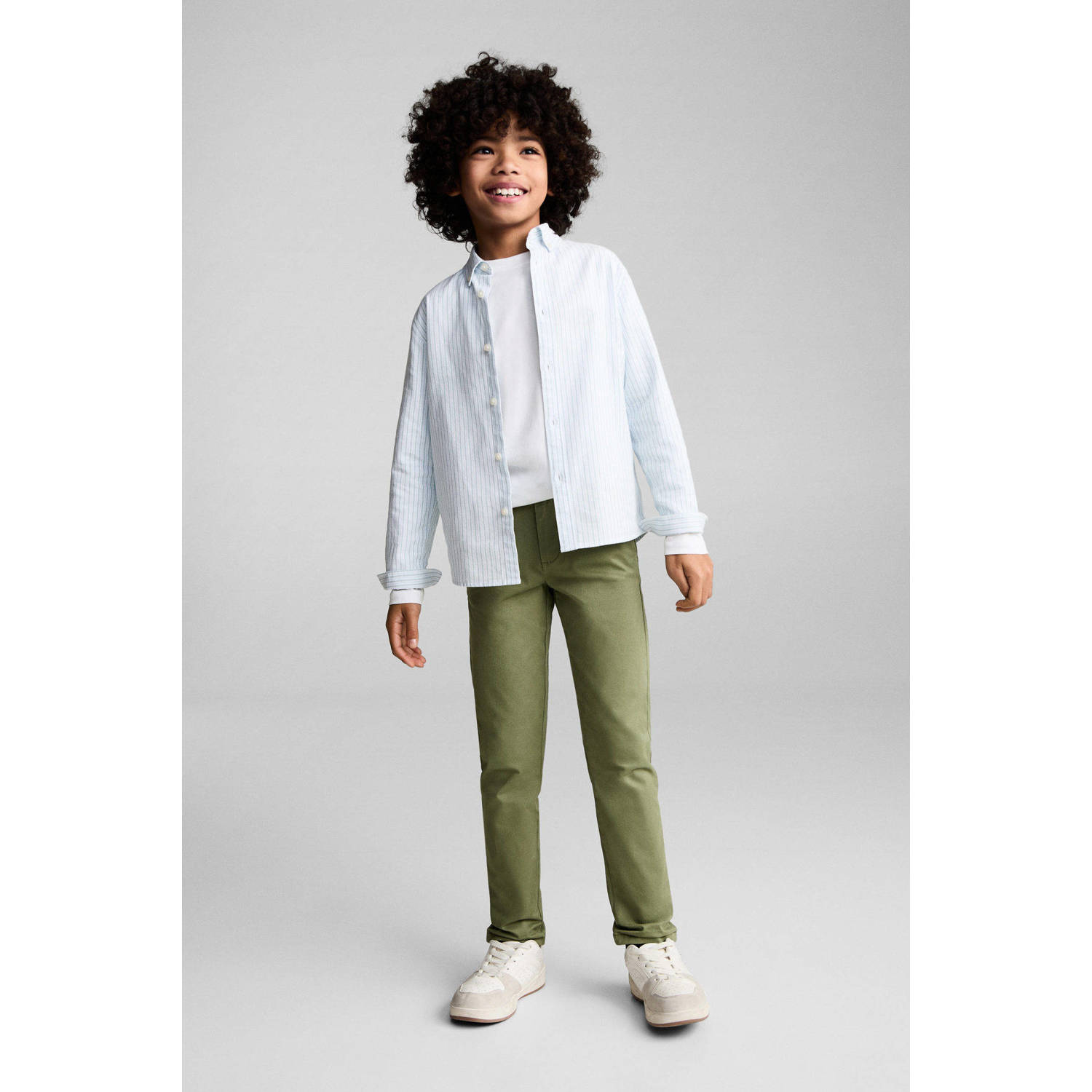 Mango Kids chino groen