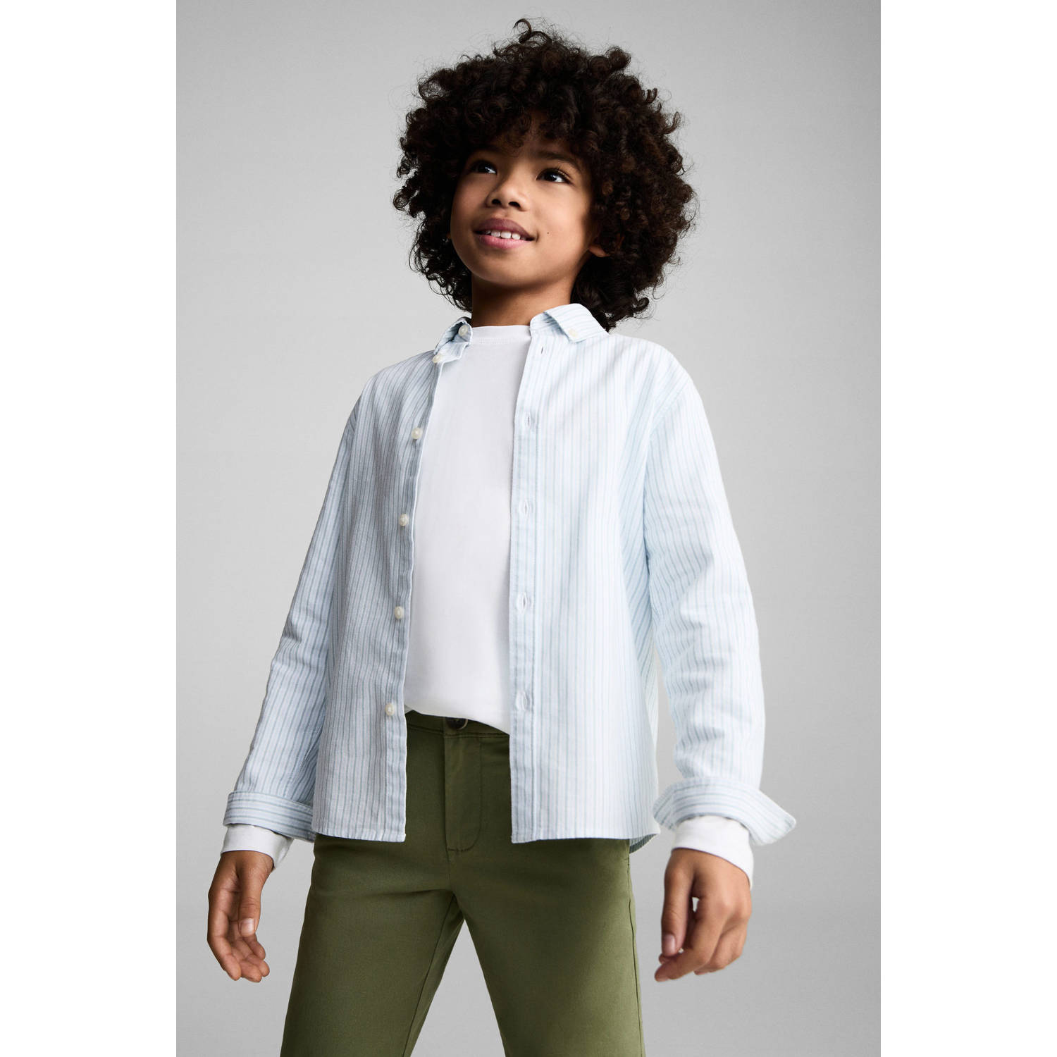 Mango Kids chino groen
