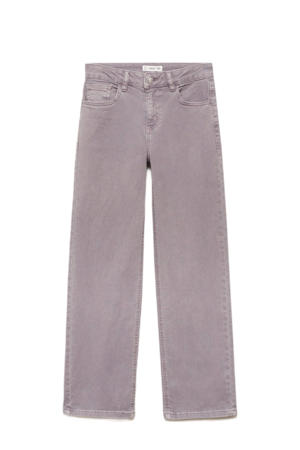 straight regular waist lila