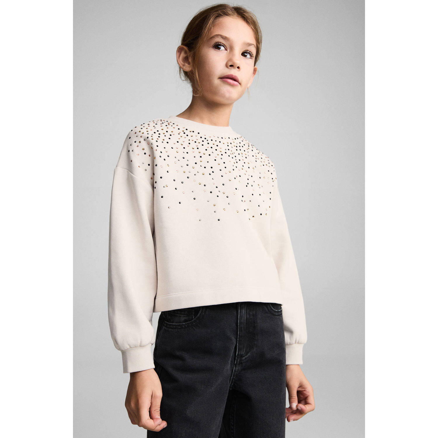 Mango Kids sweater wit