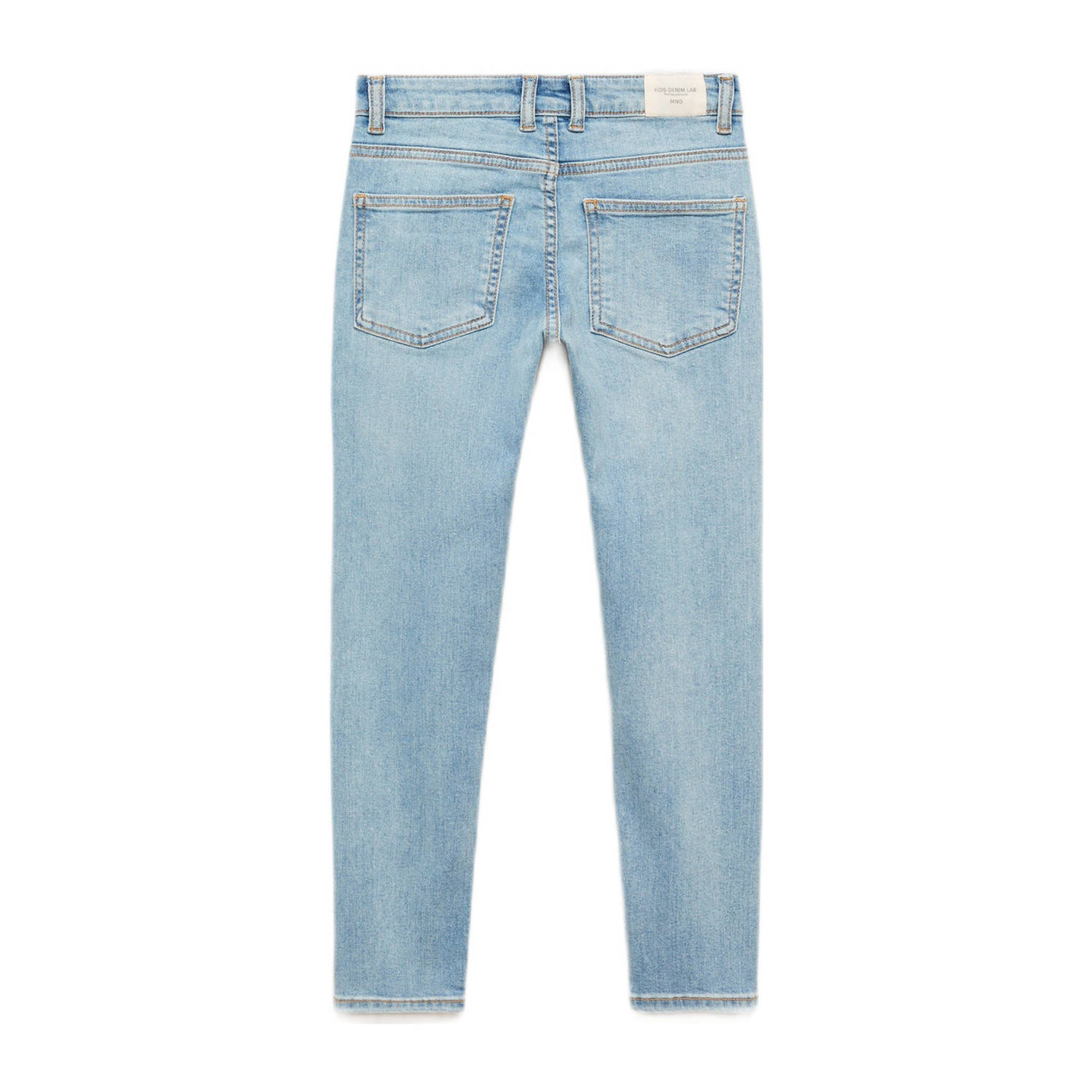 Mango Kids slim fit jeans light blue denim