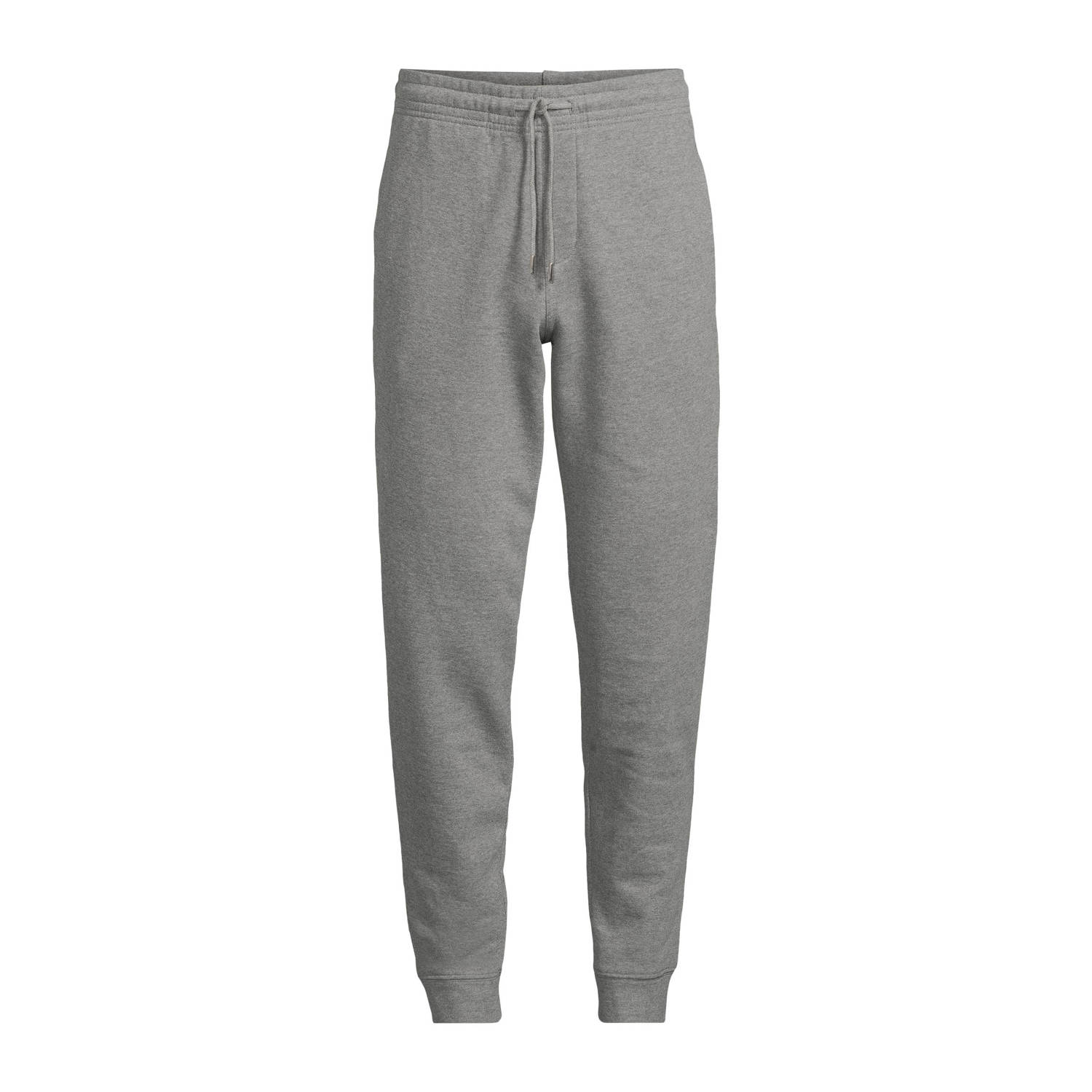 Mango Man regular joggingbroek grijs
