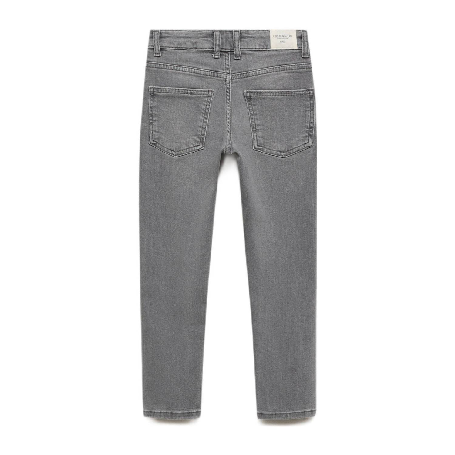 Mango Kids slim fit jeans grey denim