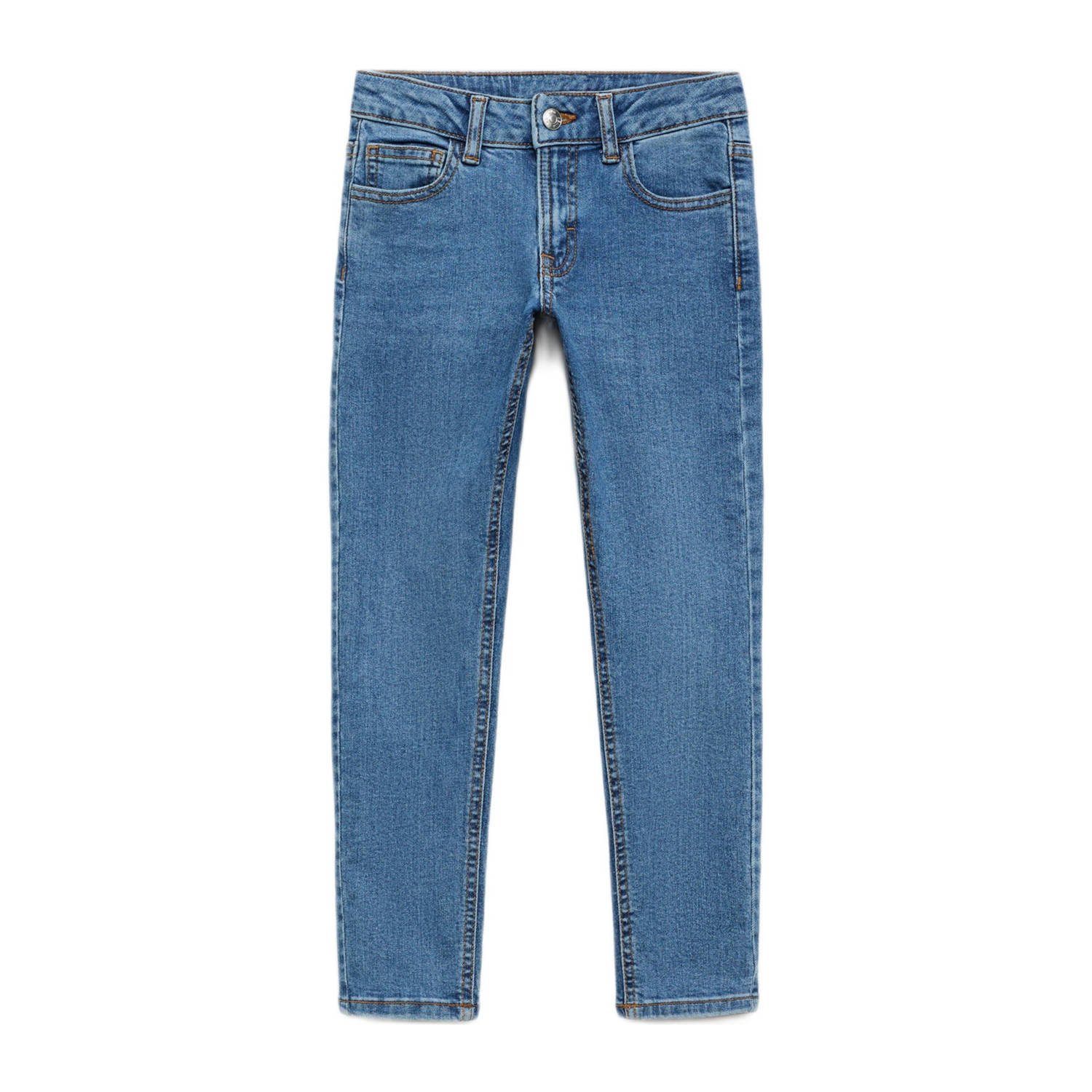 Mango Kids slim fit jeans medium blue denim