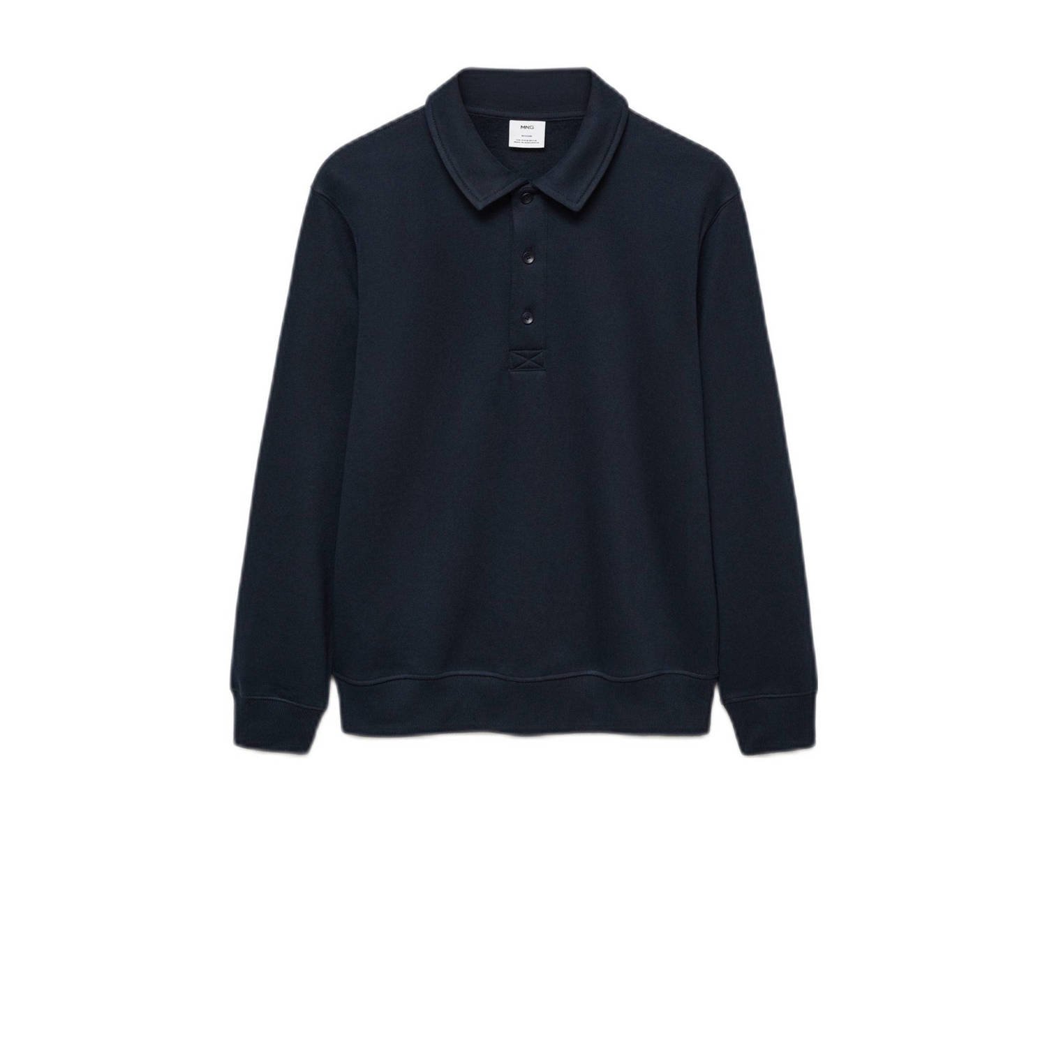 Mango Man sweater donkerblauw