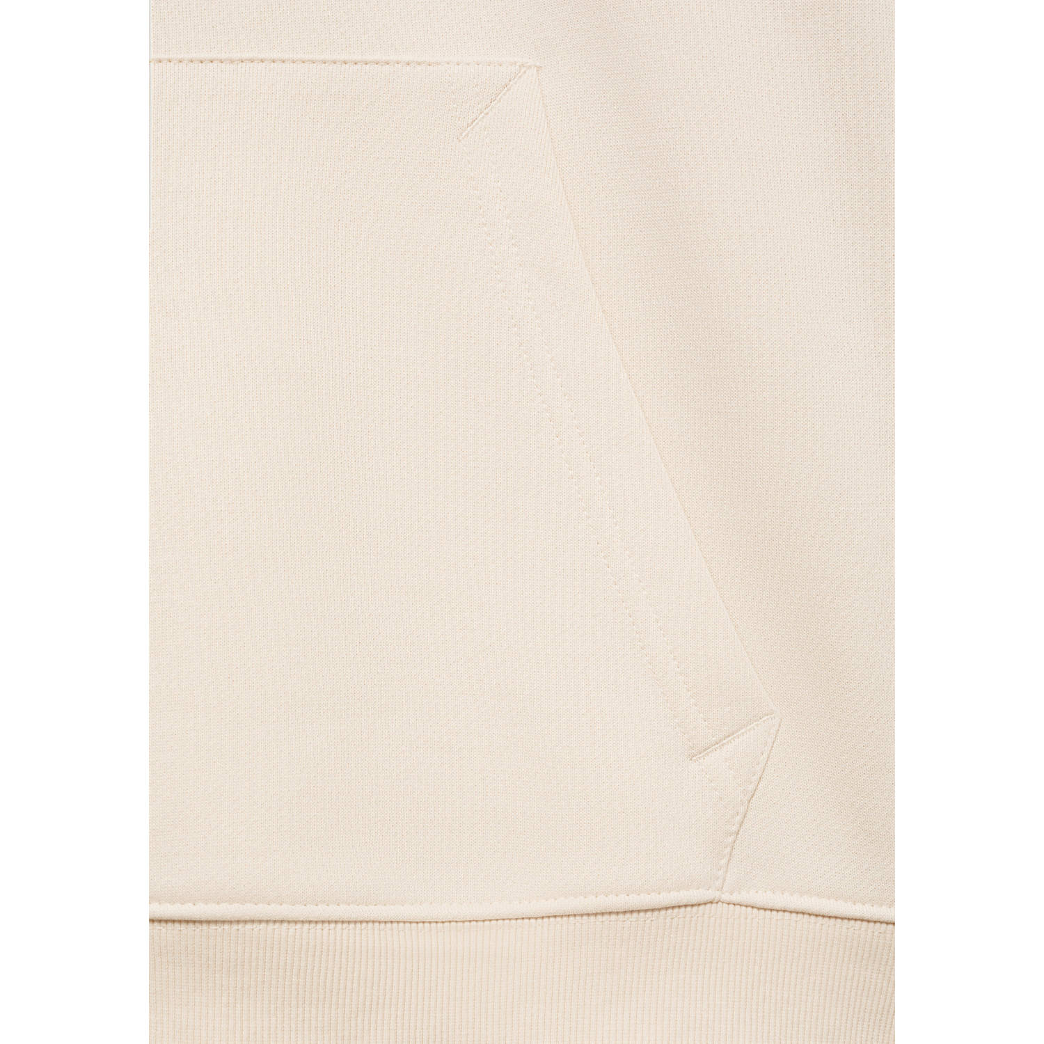 Mango Man hoodie ecru