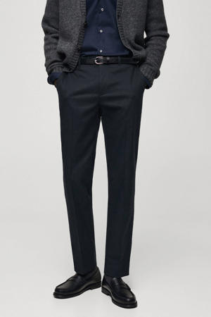 regular pantalon donkerblauw