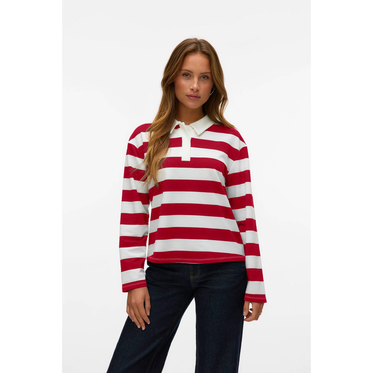 VERO MODA longsleeve rood