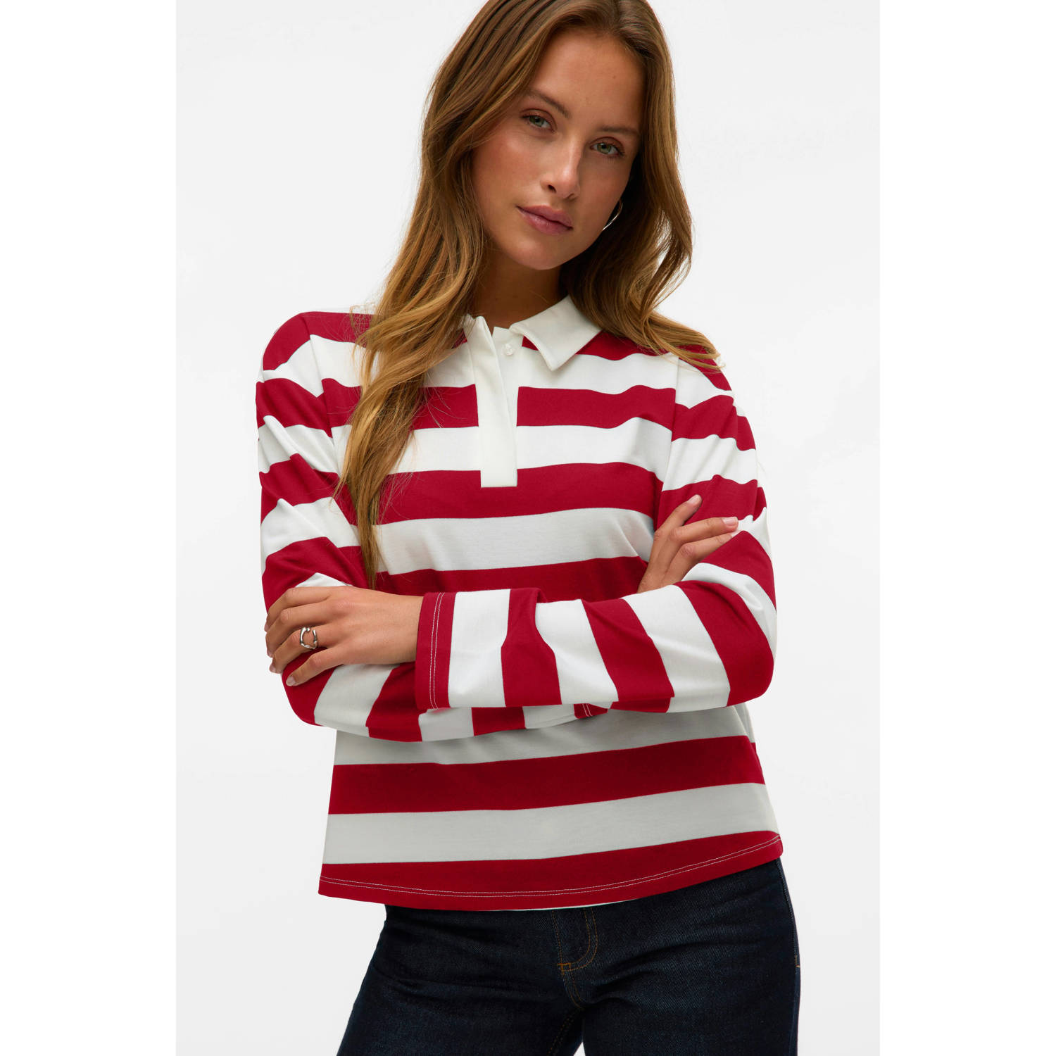 VERO MODA longsleeve rood