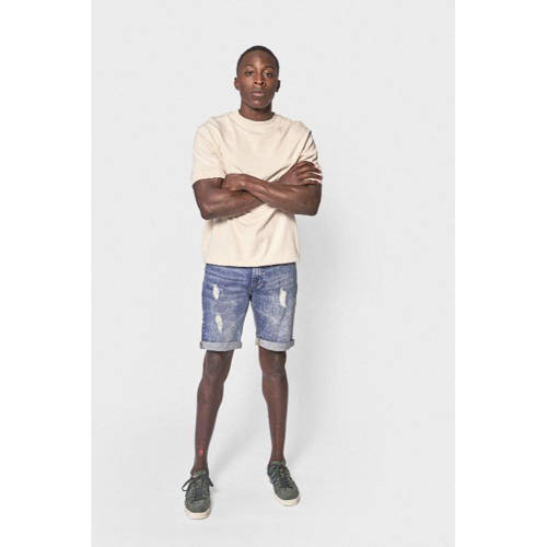 Redefined Rebel regular denim short blauw afbeelding