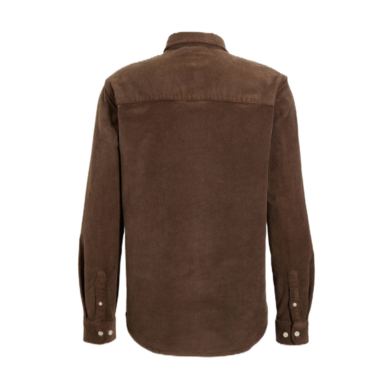 Redefined Rebel casual overhemd bruin