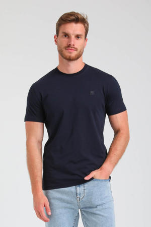 T-shirt donkerblauw