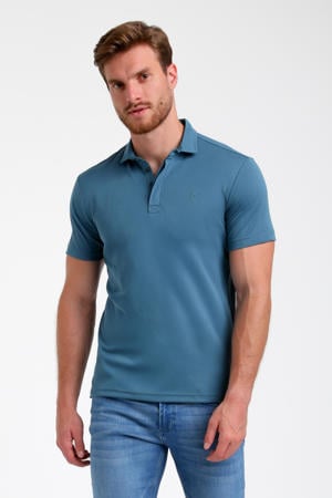 regular polo blauw