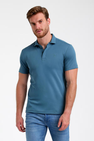 regular polo blauw