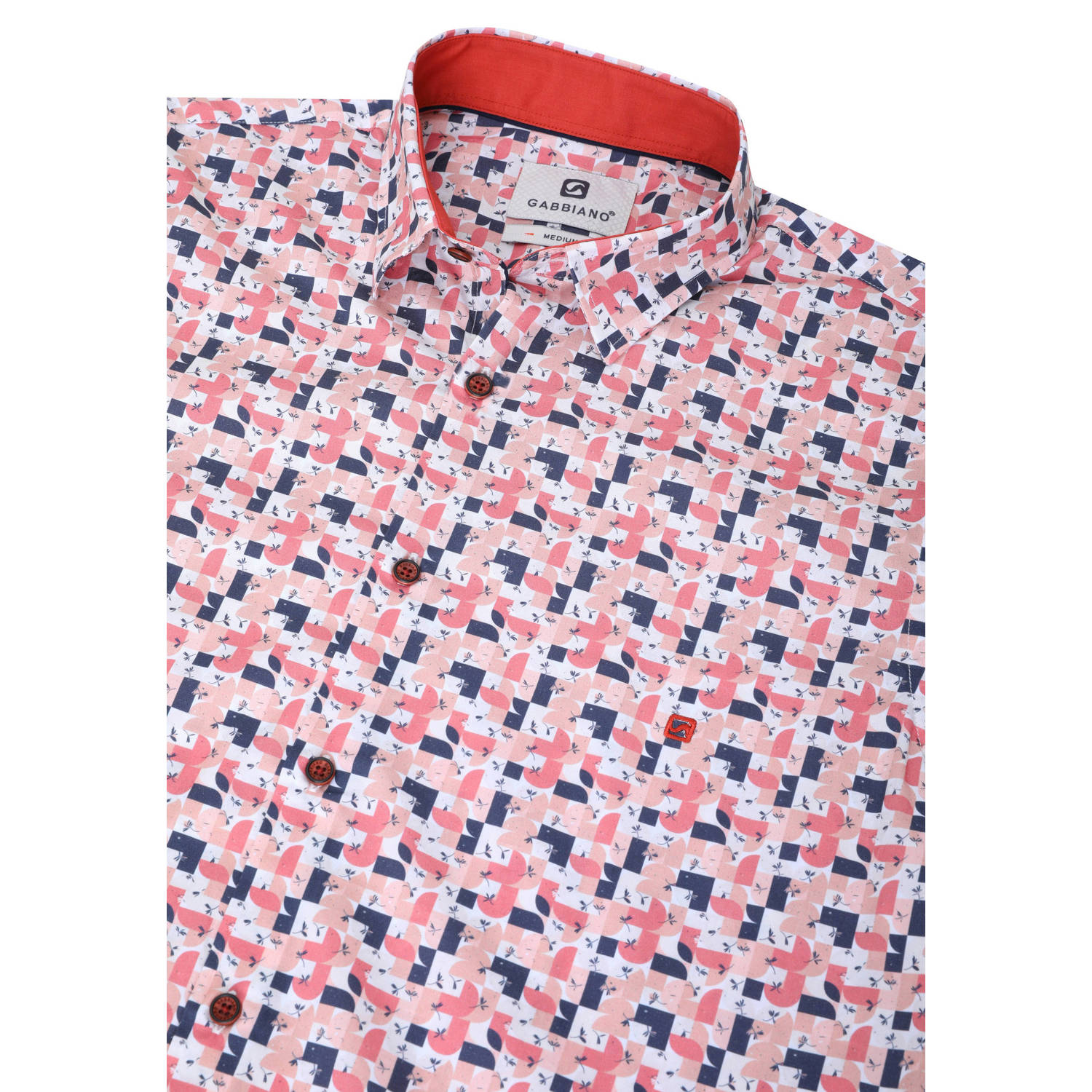 GABBIANO casual overhemd roze