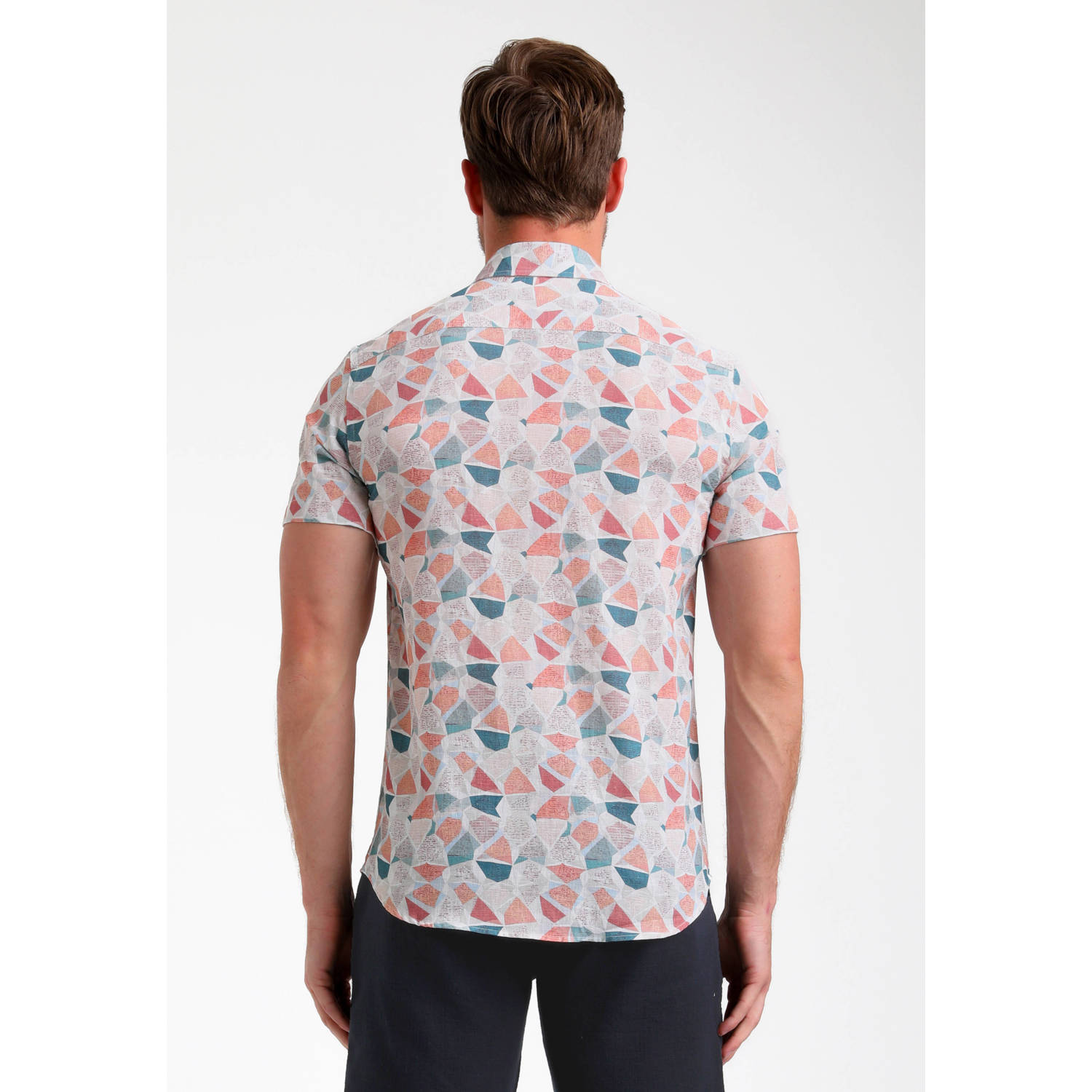 GABBIANO casual overhemd roze