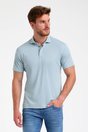regular polo lichtblauw
