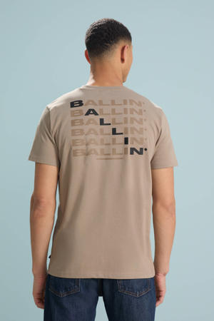 T-shirt taupe