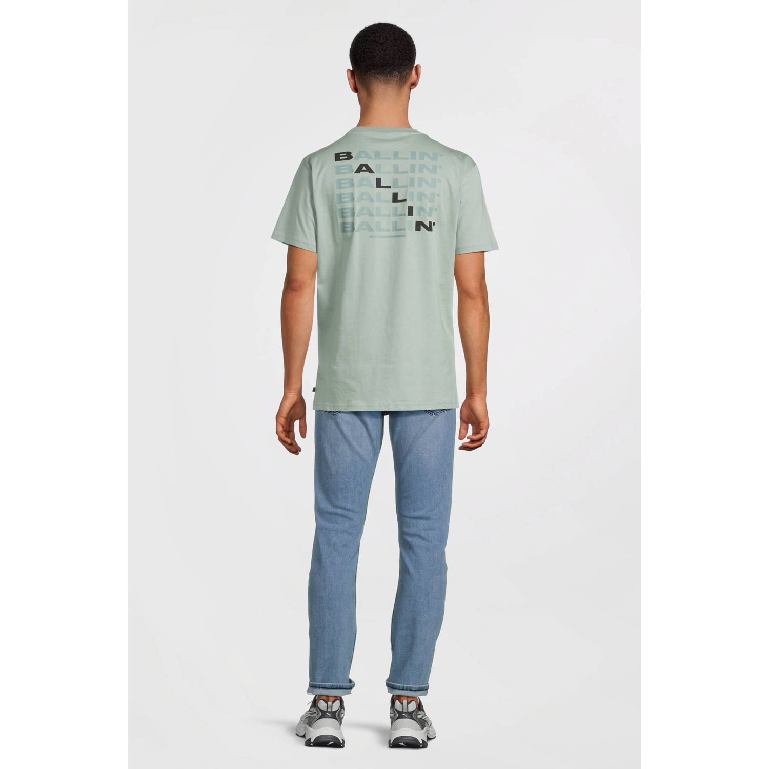 Ballin T-shirt groen