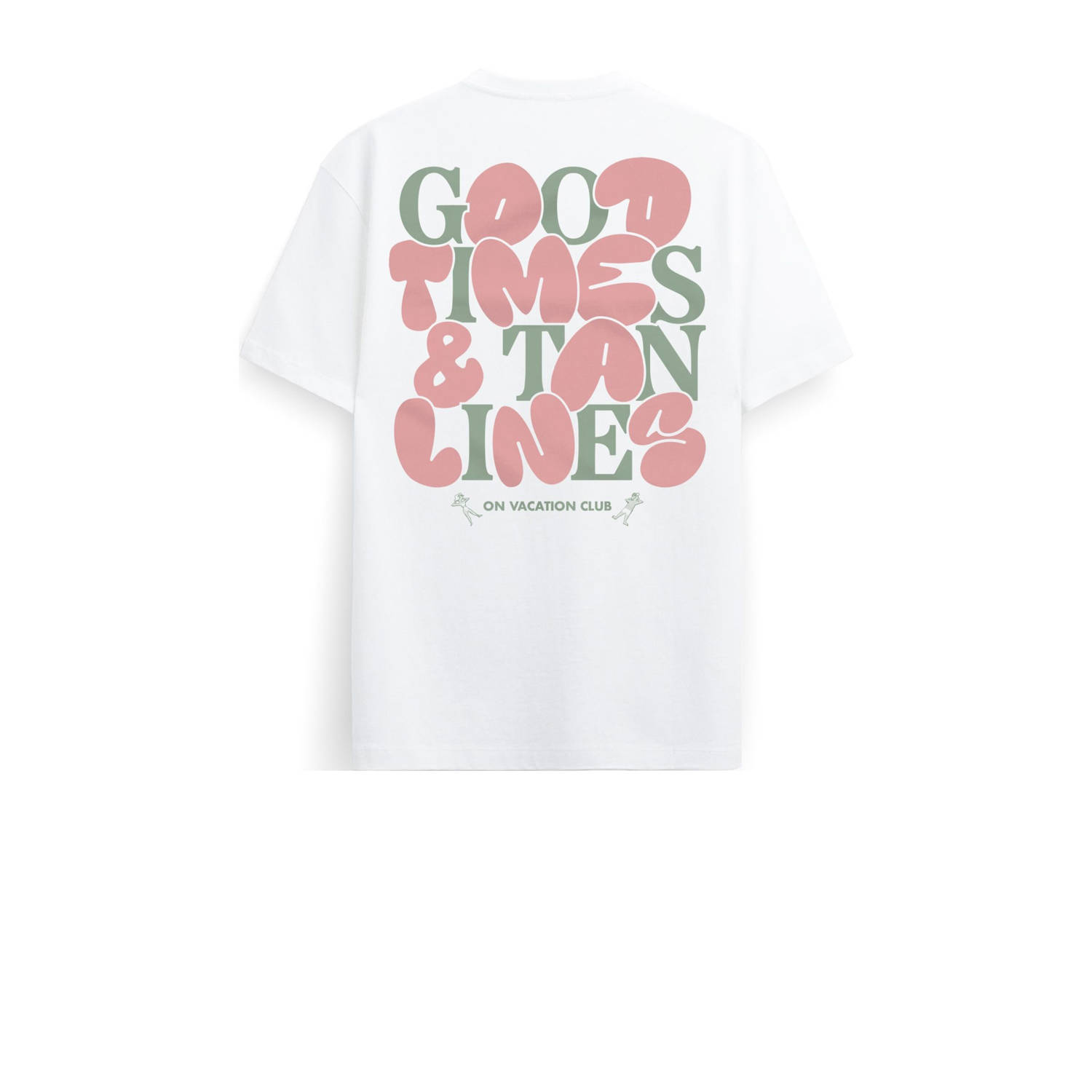 On Vacation Club T-shirt wit