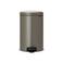 Brabantia NewIcon pedaalemmer 20L met kunststof binnenemmer - Platinum
