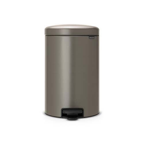 Brabantia NewIcon pedaalemmer 20L met kunststof binnenemmer - Platinum afbeelding