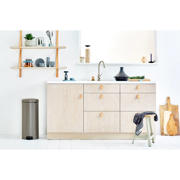 thumbnail: Brabantia NewIcon pedaalemmer 30L met kunststof binnenemmer - Platinum