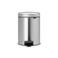 Brabantia NewIcon pedaalemmer 5L met kunststof binnenemmer - Matt Steel