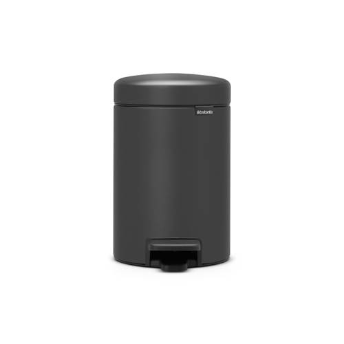 Brabantia NewIcon pedaalemmer 3L met kunststof binnenemmer - Mineral Infinite Grey afbeelding