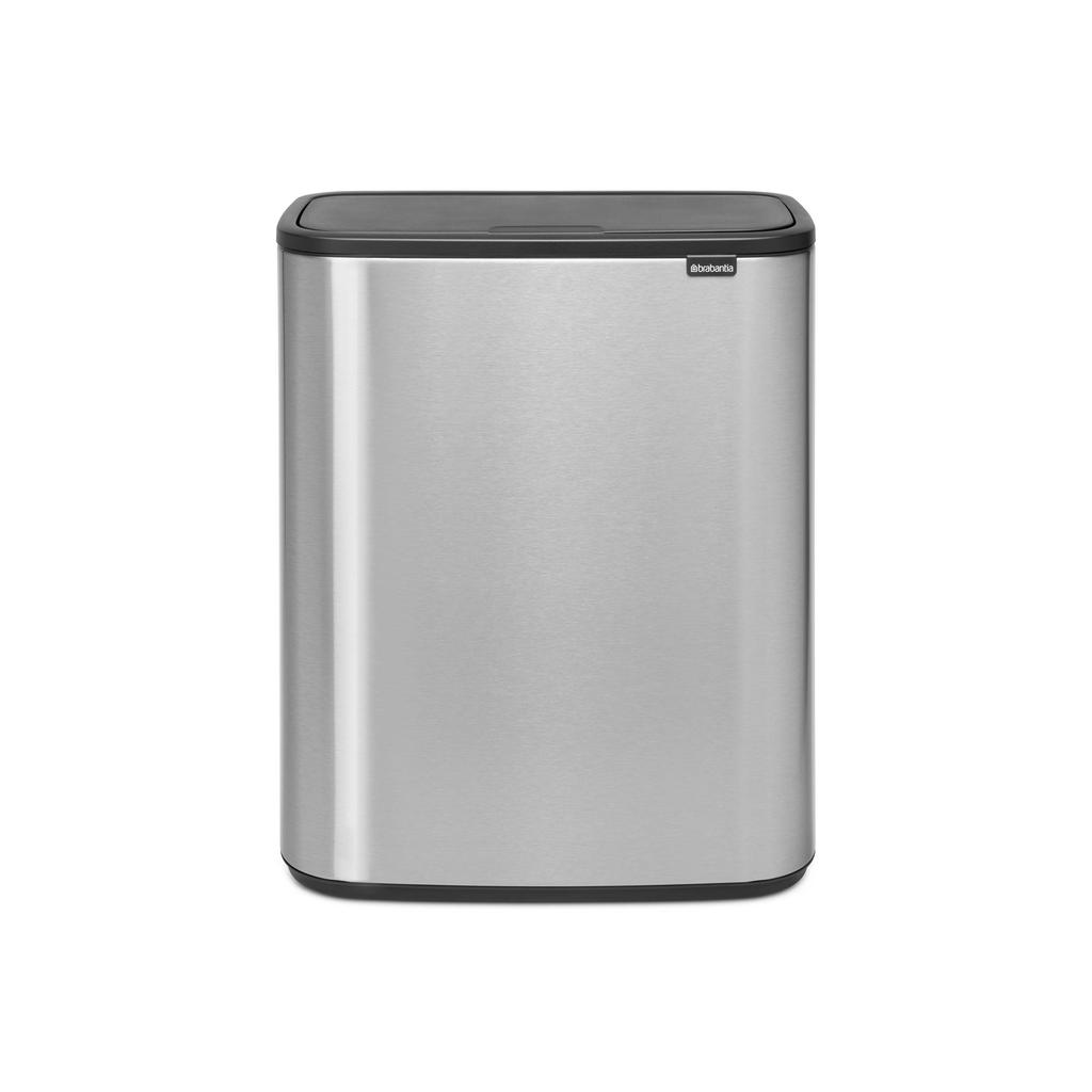 Brabantia Brabantia Bo Touch Bin, met 1 binnenemmer, 60 liter - Matt Steel Fingerprint Proof