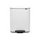 Brabantia Brabantia Bo Pedaalemmer, 1 binnenemmer, 60 liter - White