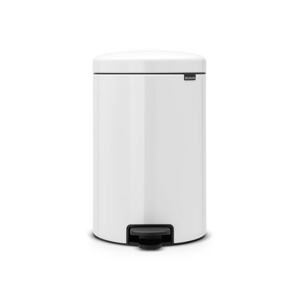 Brabantia Brabantia NewIcon Pedaalemmer, 20 liter, kunststof binnenemmer - White