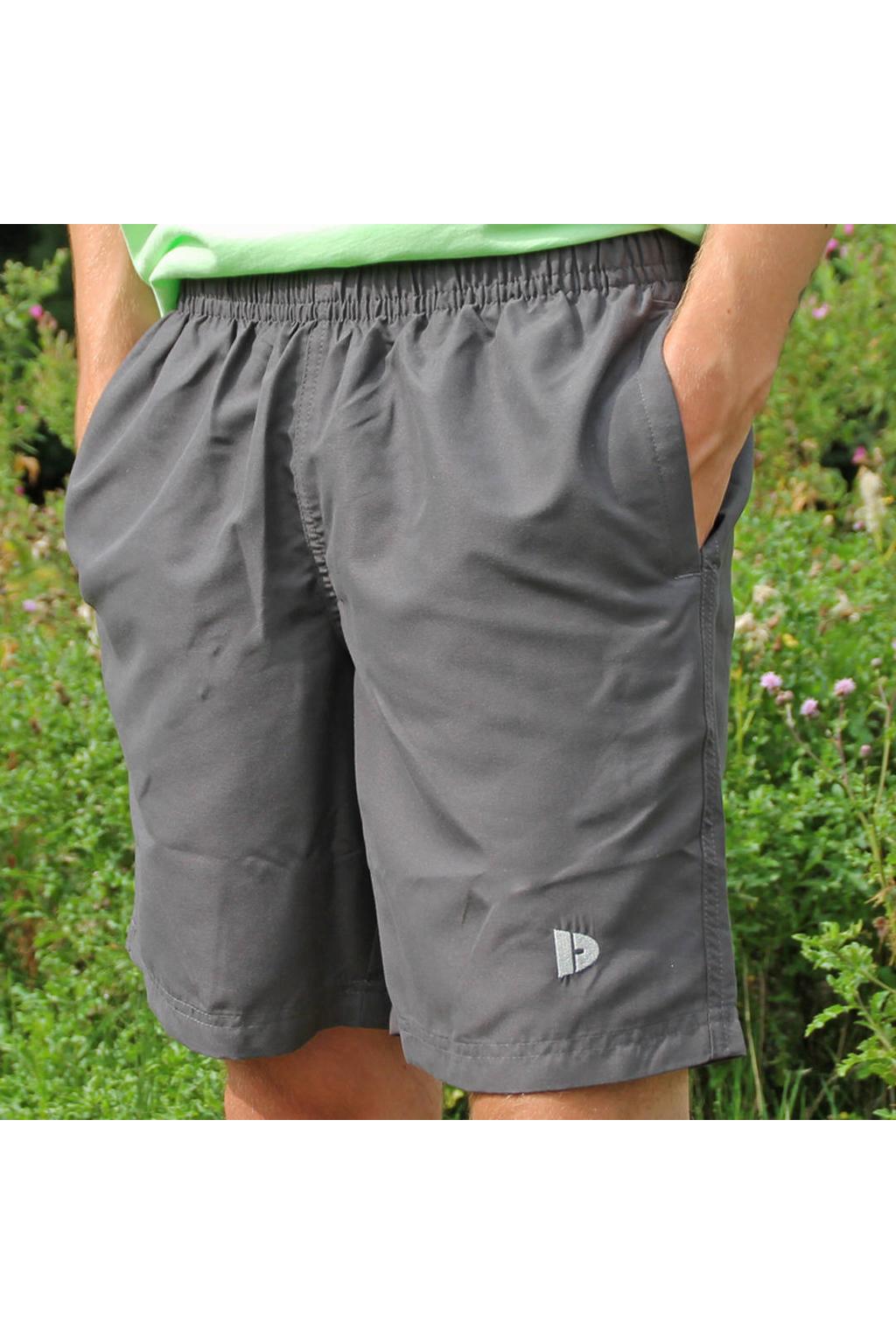 Donnay sportshort Ian donkergrijs